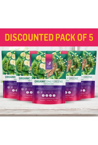 5 x Organic Daily Greens